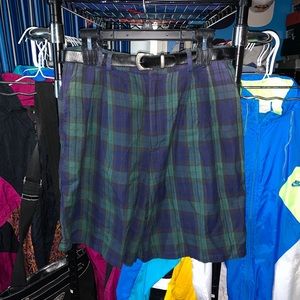 Vintage 90s Plaid Ladies Shorts